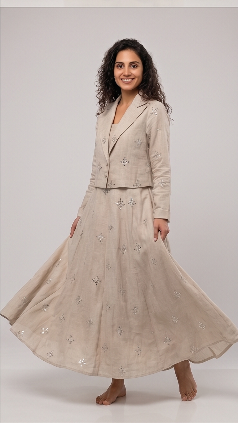 The "Twilight" Skirt Jacket Co-ord Set