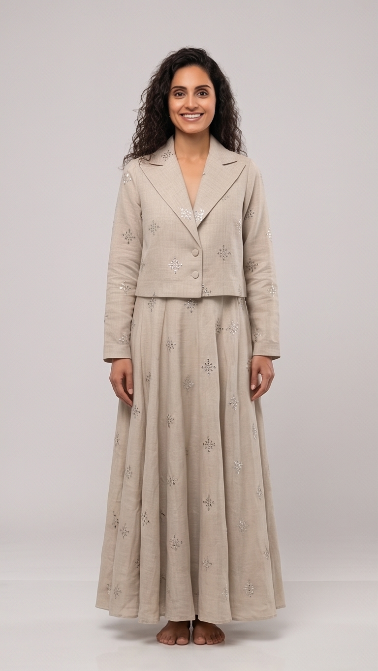 The "Twilight" Skirt Jacket Co-ord Set